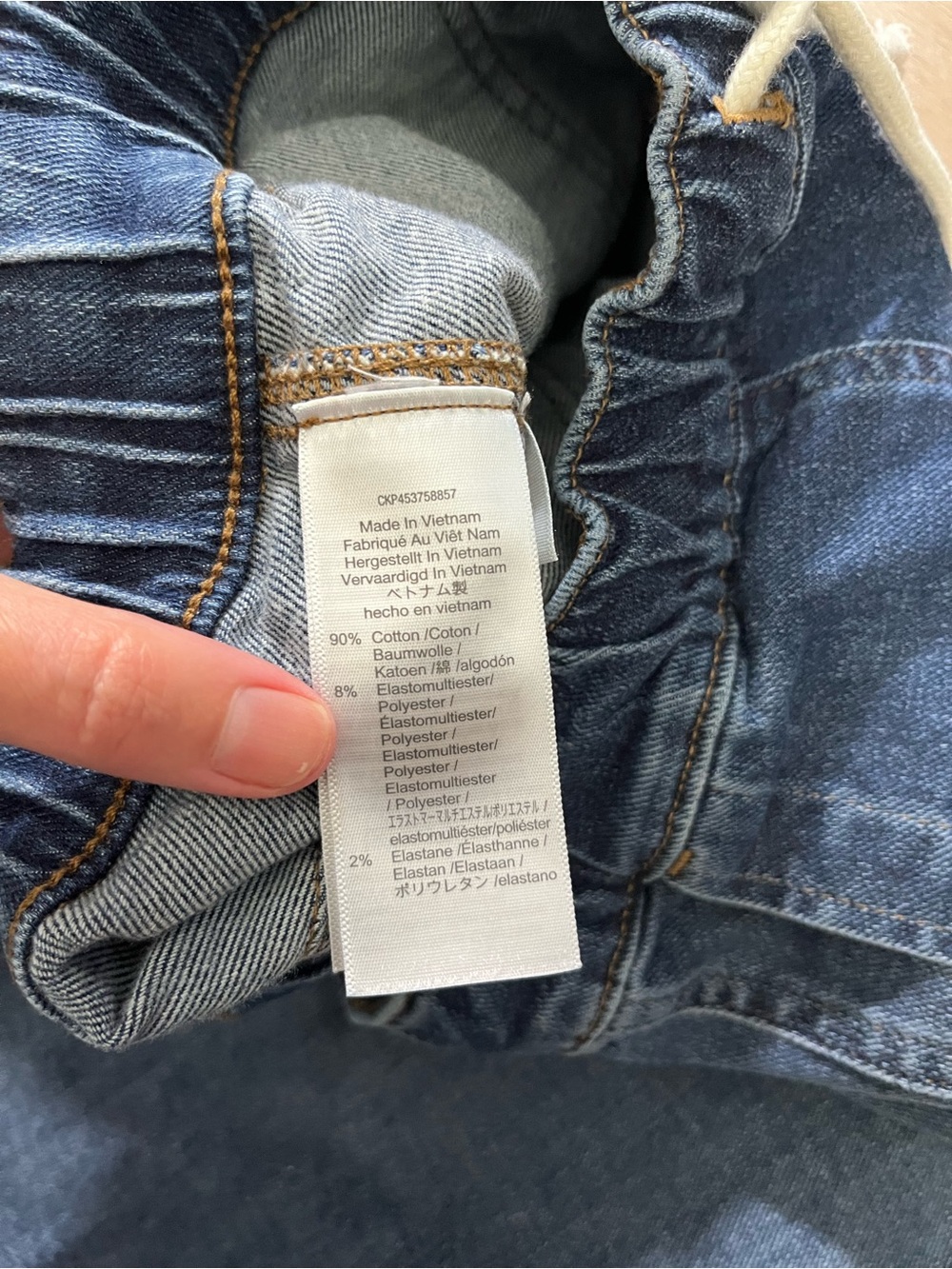 Madewell Pull-On Relaxed Jeans in Medium Wash Size XXS - Picture 8 of 9